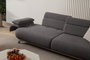 Atelier Del Sofa Bonjo Silver - Anthracite Sofá de 3 Plazas
